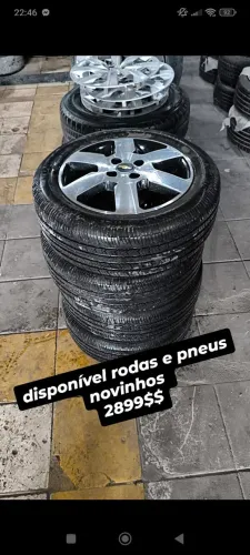 rodas aro 15 semi novas pneus semi novos 