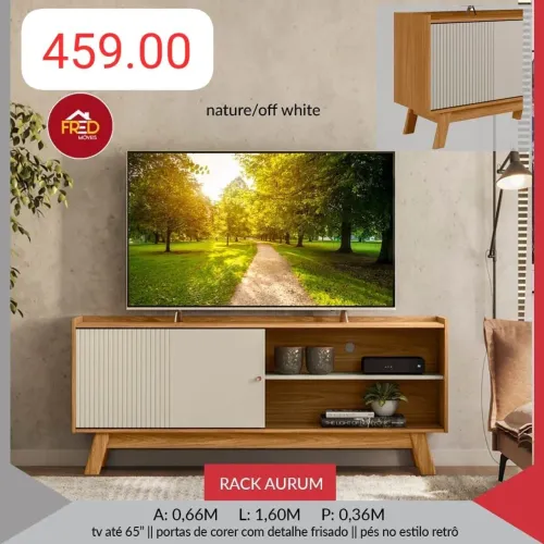 Rack pra tv de até 65*, entrega e monta, super promoção