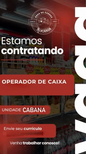 VAGA OPERADORA DE CAIXA