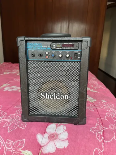 Amplificador violão/guitarra Sheldon Max 1000 - USB e BLUETOOTH - Estou na Freguesia do Ó 