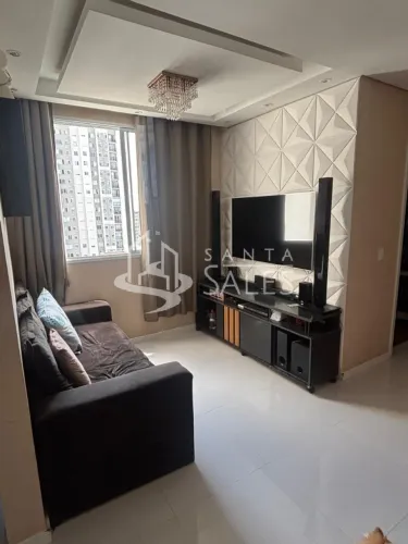 Apartamento à venda em São Paulo-SP, 2 quartos, 1 banheiro, 44,00m² no bairro Loteamento C