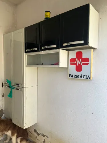 Conjunto armário de aço
