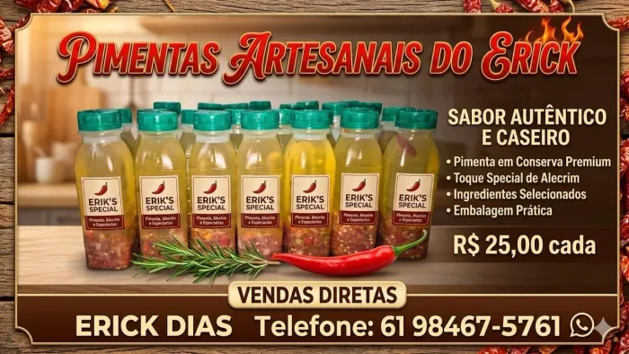 Pimenta caseira