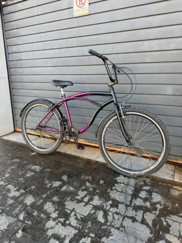 Bicicleta caiçara aro 26 revisada com nota 