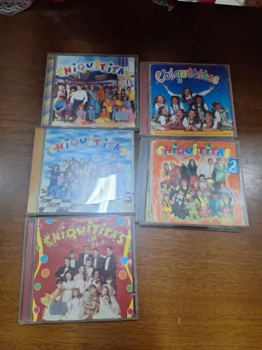 05 CDs antigos chiquititas