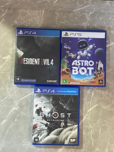 Jogos Ps5 e Ps4