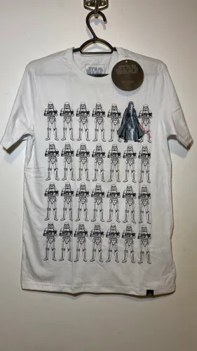 Camiseta star wars darth Vader stormtroopers