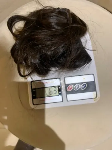 2 telas cabelo  brasileiro do Sul 63 gramas 35 cm  na  método da fita ,  ultra fino
