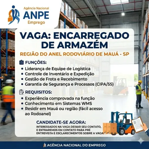 Encarregado de Armazém