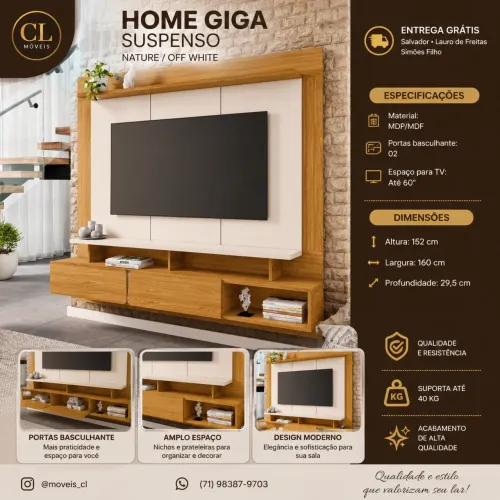 Painel de TV 
