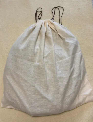 Mochila Outer em Couro Preto