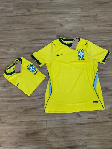 Camisa Brasil - amarela G 