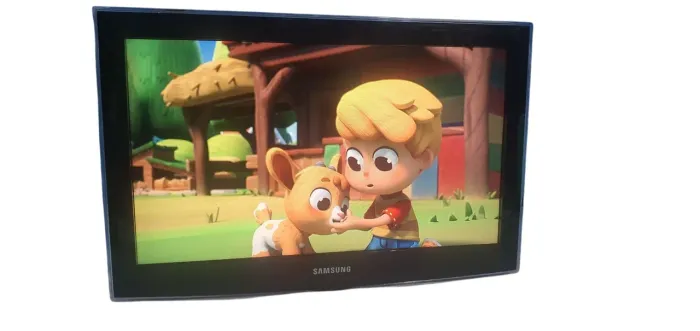 TV Samsung 26" Pol. é Digital So Encaixar a Antena e Assistir
