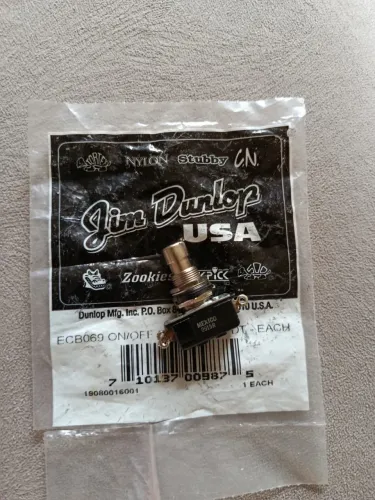 Chave de reposição ECB069 on/off SPDT Dunlop pedal Crybaby Wah Vox Budda