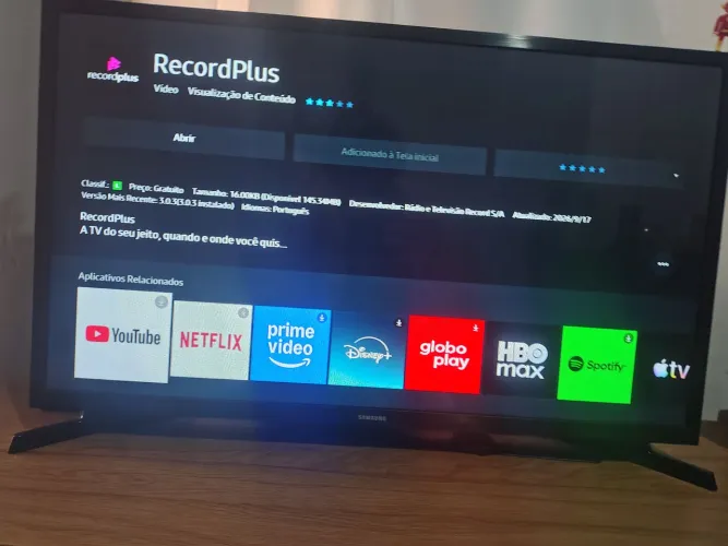 Smart tv Samsung 32 polegadas