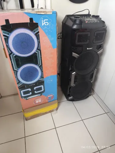 Caixa de som amplificada 1400w. Promoção. Hoje disponível