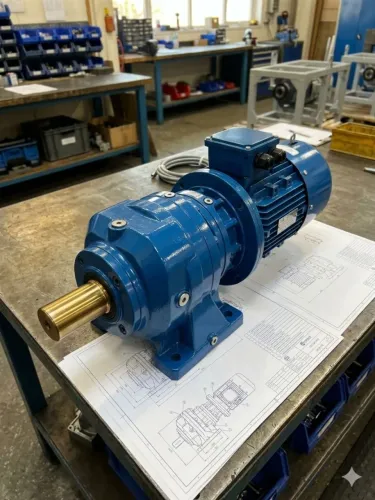 Motorredutor STM 5CV com Motofreio - Alto Torque - Pronto pra Trabalho Pesado