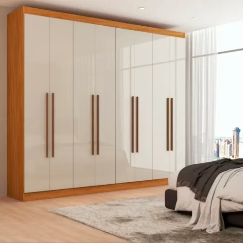 Guarda roupa de casal Moderno 8 portas