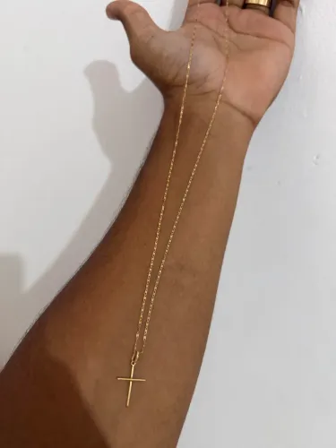 Vendo corrente de ouro piastrine