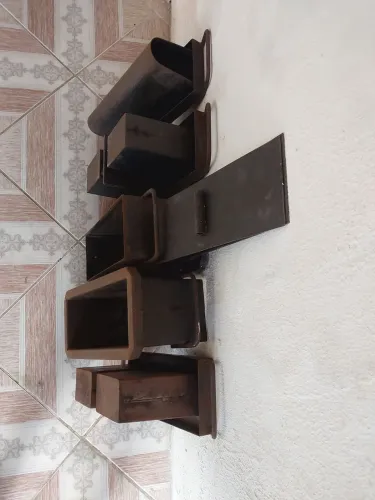 Formas de concreto para blocos 14×19×39, chapa de aço 4mm