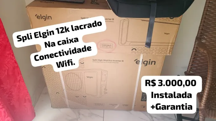 SPLIT 12MIL BTUS INVERTER INSTALADA
