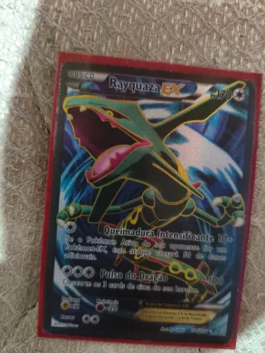 Pokémon Rayquaza EX TCG aceito propostas