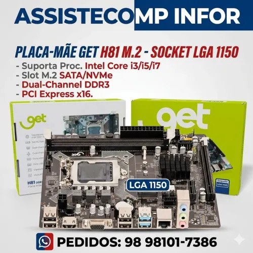 Placa mãe 1150