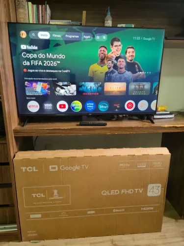 Smart tv qled 43 TCL