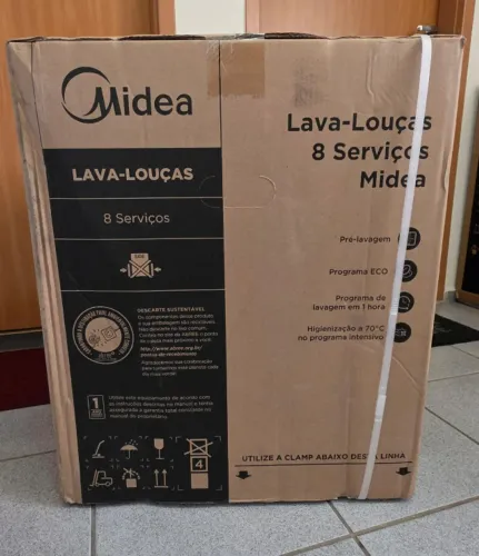Lava Louças 14 Serviços Preta Midea