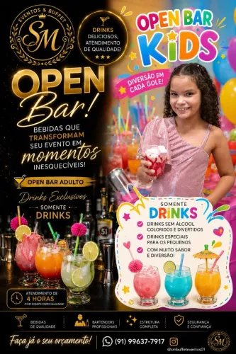 locação de Open bar