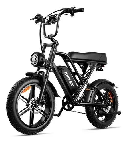 BIKE ELÉTRICA AMYET FAT TIRE - POTÊNCIA, AUTONOMIA E MUITO ESTILO!