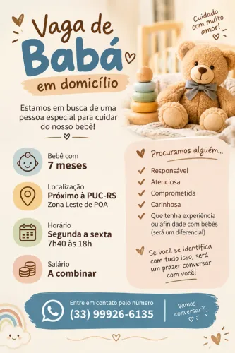 Babá a domicílio