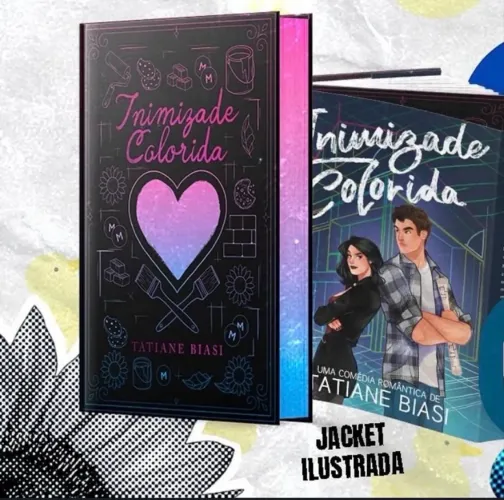 Livro Inimizade Colorida - Tatiane Biasi Edição Capa Dura de Luxo
