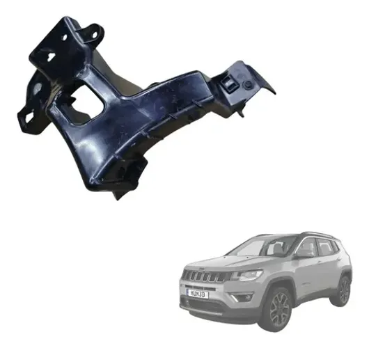 Guia Parachoque Traseiro Esquerdo Jeep Compass 2018 Detalhe