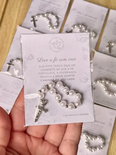 Mini terço personalizado ?