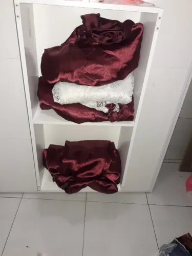 Lote de Cortinas Vintage sala ou quarto para TRILHO COMUM e tradicional