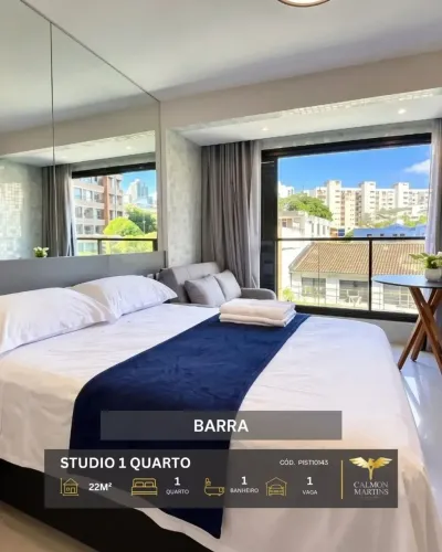 STUDIO 22M² NA BARRA