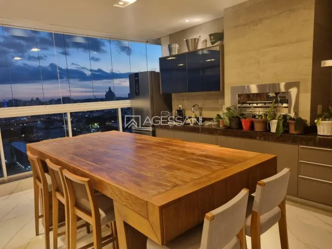Apartamento para Locação em Franca, Cidade Nova, 3 dormitórios, 3 suítes, 4 banheiros, 3 v