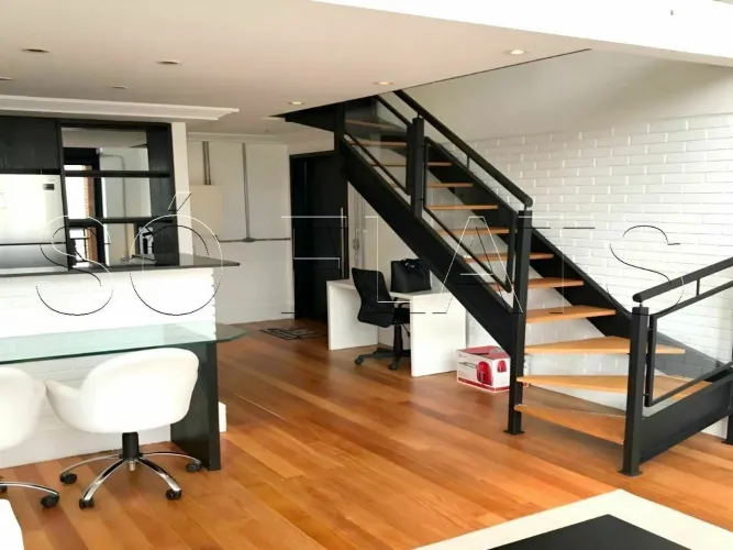 Apartamento mobiliado no Jardins disponível para locação com ótima localização prox. da Av