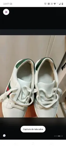 Tênis Gucci infantil n24 semi novo