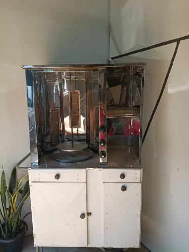 Máquina de churrasco grego