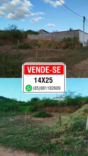 Terreno em Baturité (14X25)