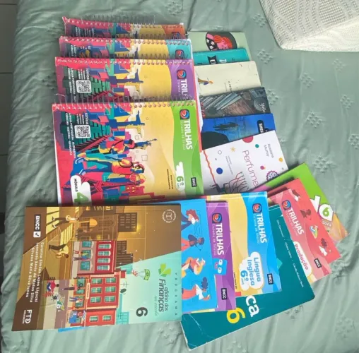 DOAÇÃO KIT COMPLETO TRILHAS E COMPLEMENTAR 6° ANO