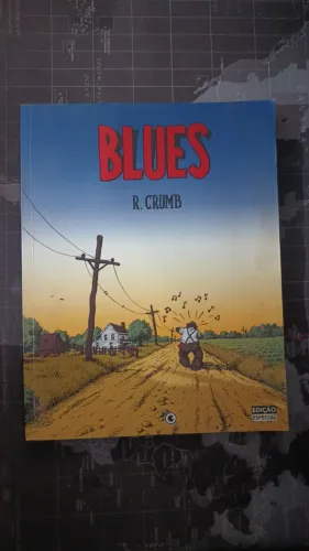 Livro HQ Blues de Robert Crumb