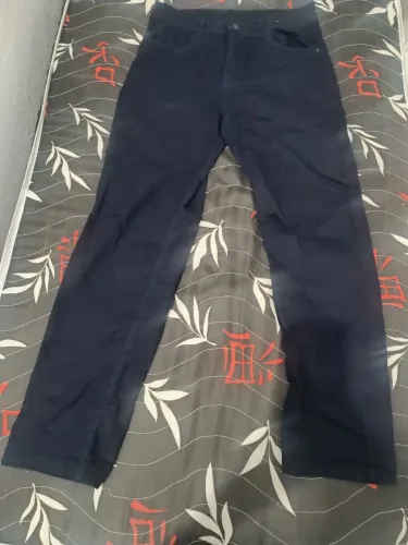 CALÇA JEANS BALÃO BAGGY AZUL MARINHO
