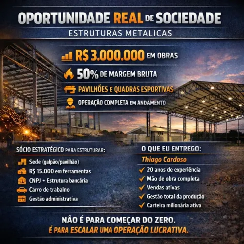 Sócio metalúrgica