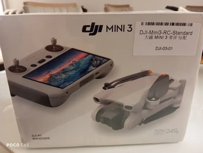 Vendo drone dji mini 3 com tela zero n caixa