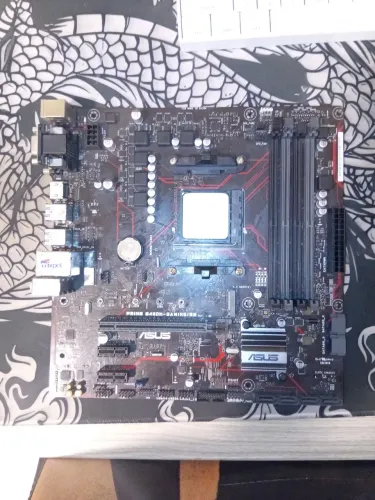 Placa mae+processador ryzen 3 3200g funcionando