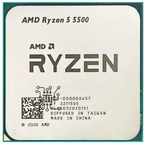 AMD Ryzen 5 5500 3,6 GHz 6 núcleos CPU 12 threads AM4