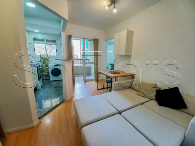 Residencial Loose In, flat disponível para locação contendo 36m², 01 dormitório e 01 vaga.